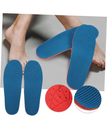 3pcs Blue Orthotic Shoe Insoles - Arch Support Inserts for Foot Pain Relief | International Shipping Available - Buy Online on GoSupps.com