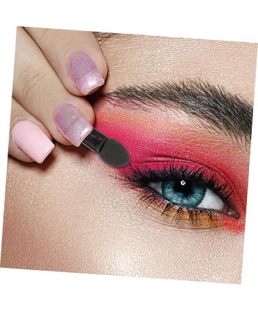 Baluue 400 Pcs Mini Eyeshadow Swab Eyelash Spoolie Mini Lip Brush Eyelash Applicator Lip Balm Brush Plastic - Buy Online on GoSupps.com