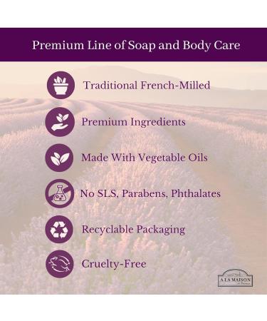 A La Maison Lavender Aloe Aluminum Free Deodorant - Natural Deodorant (3 Pack) 2.4oz for Women and Men - Buy Online on GoSupps.com