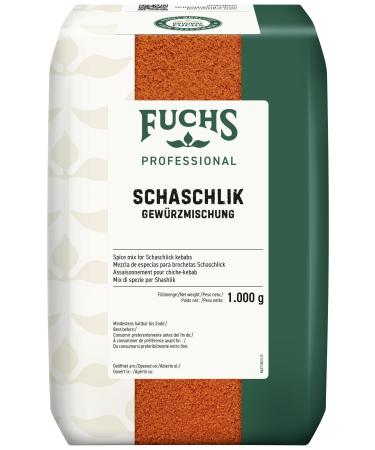 Fuchs Professional - Assaisonnement pour chiche-kebab | Pour assaisonner et mariner de la viande frite ou grill e | Qualit professionnelle pour les gros consommateurs | 1 kg dans un sac