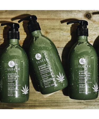 Luseta Castor & Hemp Oil Conditioner - Hair Growth Repair & Thickening - 16.9oz - Buy Online on GoSupps.com
