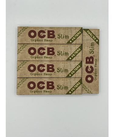 OCB Organic Hemp Slim + Filters 5 Pack