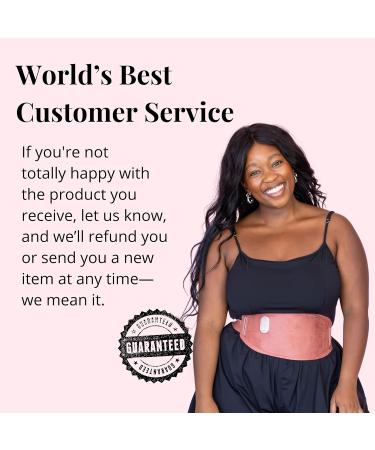 Pixie Period Heating Pad for Cramps - Thinnest Wearable Heating Pad for Feminine Care - Unnoticeable Under Clothes - Best Portable Pain Relief Heat Belt On The Market - Hours of Menstrual Pain Relief Coral Pink - Buy Online on GoSupps.com