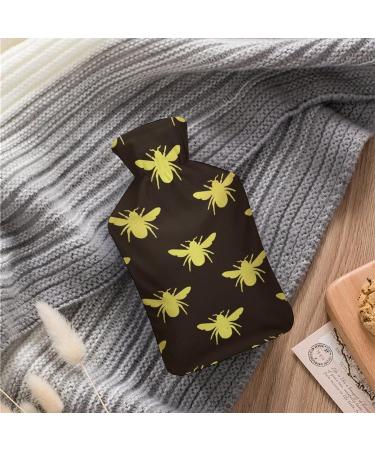 Buy Bee Silhouette Hot Water Bottle | Pain Relief & Foot Warmer | Rubber Hot Water Bag for Cold Therapy - Buy Online on GoSupps.com