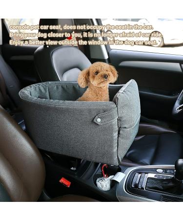 Cathpetic Dog Car Seat - Portable Washable Cat Booster Seat with Safety Tethers - Buy Online on GoSupps.com