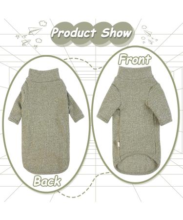 Pumyporeity Cat Cotton Clothing | Warm Sweater for Sphynx Hairless Cats | Soft Jumper & Costume Vest (Green M) - Buy Online on GoSupps.com