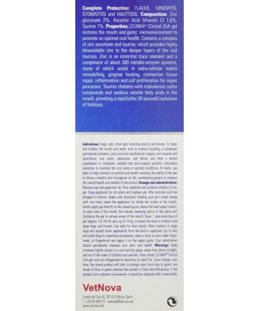 CLUNIA ZnA Clinical Gel 0.117999 kg 118 g (Pack of 1) - Buy Online on GoSupps.com