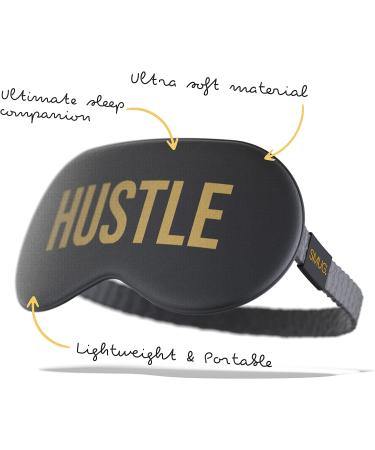 SMUG Satin Sleep Mask & Eye Mask | Deep Dream Sleep Masks for Women & Men | Soft Sleeping Eye Mask to Nourish Skin & Reduce Dark Circles | Eye Sleep Mask to Block Out Light | Hustle - Buy Online on GoSupps.com