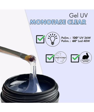  Nail Store Nail Store Clear single-phase UV gel long-lasting self-leveling medium density anti-yellowing easy to handle Suitable for refills (30 g) - Buy Online on GoSupps.com