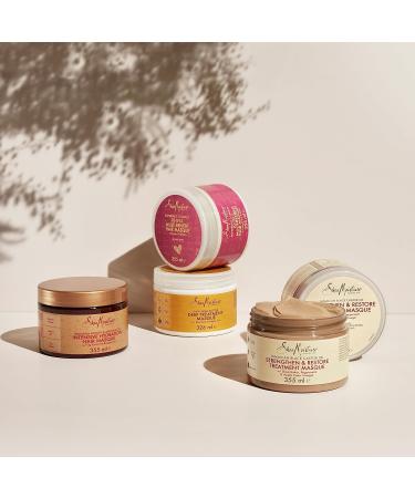 Shea Moisture Jamaican Black Castor Oil Hair Treatment Mask 355ml | Strengthen & Restore | Silicone & Sulphate-Free | For Natural, Chemically Processed, Heat-Styled Hair - Buy Online on GoSupps.com