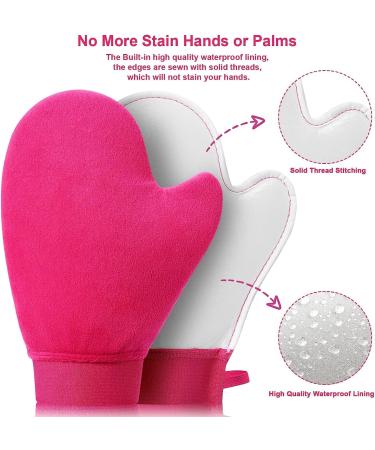 KELILO Self Tanning Mitt Self Tan Mitt Fake Tan Mitt Glove-Fake Tan Glove Tanning Gloves Fake Tan Applicator Velvet Tanning Mitt with Thumb Fake Tan Mitten - Buy Online on GoSupps.com