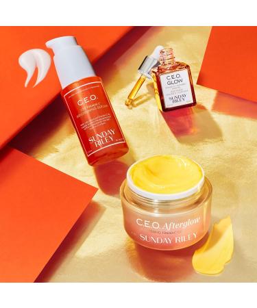 Sunday Riley Morning Buzz Vitamin C Brightening Trio - Best International Skincare Set for Radiant Skin - Buy Online on GoSupps.com