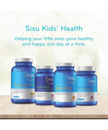 Sisu Kids Vitamin D 1000 IU 90 Chewable Tablets - Chewable Vitamin D Supplement for Kids - Bone & Teeth Health Support - Non-GMO Gluten & Dairy Free - 90 Servings - Buy Online on GoSupps.com