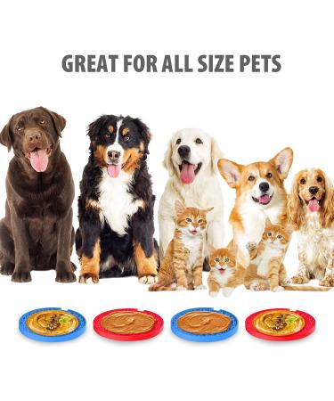 Dog Lick Pad 2Pcs - Interactive Slow Feeder & Snuffle Mat - Anxiety Relief & Puzzle Toy for Dogs - Buy Online on GoSupps.com