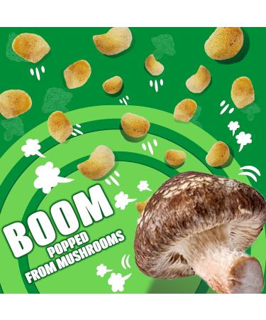 Real Naturals Shiitake Mushroom Chips Sour Cream and Onion Non GMO Low Calorie Vegan 12 Count of 32g - Buy Online on GoSupps.com
