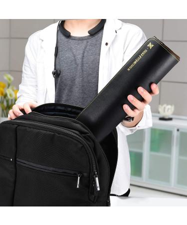 Premium Leather Dice Cup Set - 5 Cups, 25 Dice, Faux Leather Case with Magnetic Closure - Buy Online on GoSupps.com