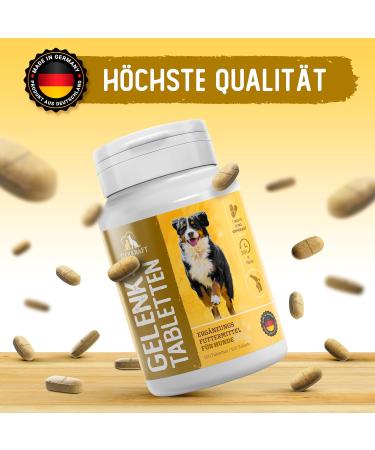 Animal Power Joint Tablets for Dogs - 100 pcs Made in Germany | Green Lipped Mussel Teufels Claw & MSM for Joint & Bone Protection - Buy Online on GoSupps.com