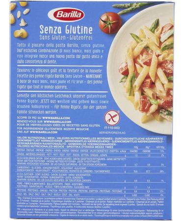  Barilla Gluten Rigate Penne Without Barilla 400 g (Pack of 6) - Buy Online on GoSupps.com