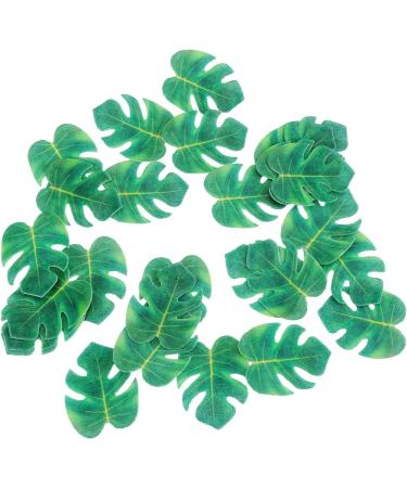 Cupcake Toppers Palm Leaf Cake Toppers Wooauto Edible Cake Decorations for Family Cupcake Wedding Cake Birthday Party Food Decoration 48PCS Leaf - Buy Online on GoSupps.com