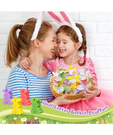 Easter Soap Bar Gift Set - 32 Handmade Soaps (Bunny & Eggs) | Bulk Party Favors & Basket Stuffers | Perfect for Guests & Bathrooms - Buy Online on GoSupps.com
