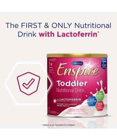 Enfagrow Enspire Toddler Nutritional Drink | Brain & Immune Support | Non-GMO | 24 oz Powder Tub (Pack of 4) - Buy Online on GoSupps.com