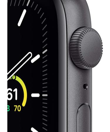 Apple Watch SE (GPS) 40mm - Space Gray Aluminum Case with Black Sport Band (Renewed) - Buy Online on GoSupps.com