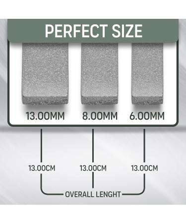 FLAMIA & JABZ Metal Stones and Nail File Set for Dogs Cats & Pets - 3 Piece Pack (6 MM 8 MM 13 MM) - International Shipping Available - Buy Online on GoSupps.com