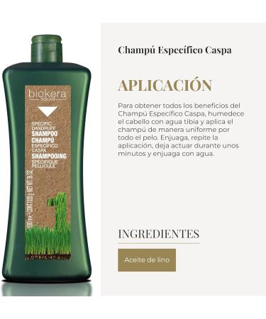 Biokera Natura Salerm Anti-Dandruff Shampoo Biokera Natura 1 L - Buy Online on GoSupps.com