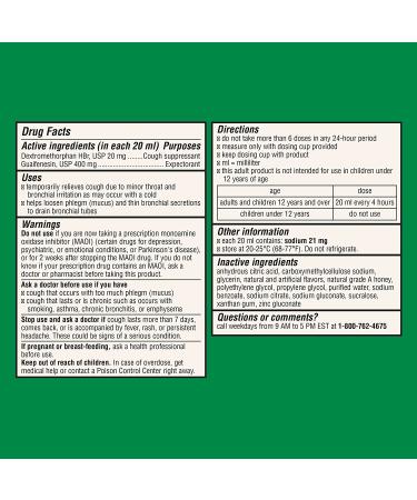 Robitussin Maximum Strength Honey Cough + Chest Congestion DM - 12 Fl Oz Bottle - Buy Online on GoSupps.com