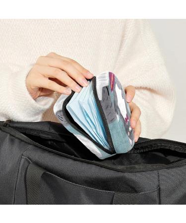 Portable Sanitary Napkin Storage Bags | Nursing Pad Holder & Period Kit Pouch for Women & Girls - Stylish & Functional - Buy Online on GoSupps.com