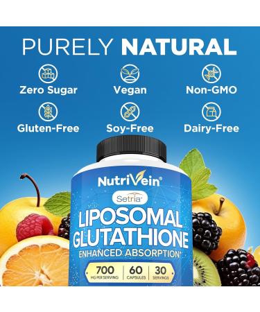 Nutrivein Premium Irish Sea Moss Capsules, Ashwagandha, and Liposomal Glutathione Supplement Bundle: Sea Moss, Reduced Glutathione, & Ashwagandha Supplements for Immunity, Mood, Digestion, & Detox - Buy Online on GoSupps.com