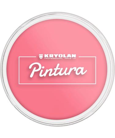Kryolan Pintura Water Color Schminke 25ml color: hot pink washable vegan without perfume without parabens gluten -free - ideal for children party carnival carnival & Halloween