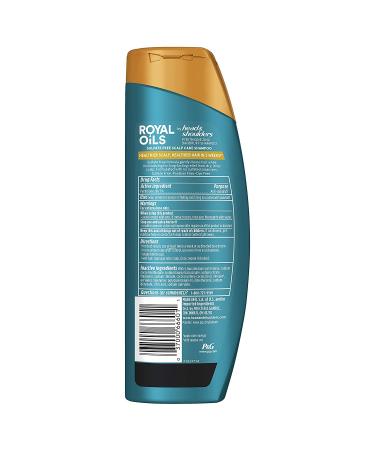 Head & Shoulders Royal Oils Sulfate-Free Anti-Dandruff Shampoo for Curly Hair - Coconut Oil & Apple Cider Vinegar - 12.8 Fl Oz - Buy Online on GoSupps.com