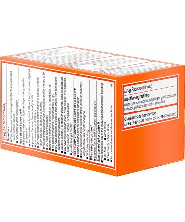 Motrin IB Migraine Liquid Gel Caps - 200 mg Ibuprofen for Fast Migraine Relief - 80 Ct - Buy Online on GoSupps.com