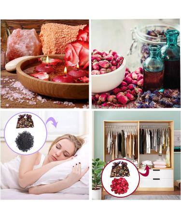 16 Bags 100% Natural Dried Flowers Herbs Kit for DIY Soap and Candle Making - Rose, Lavender, Jasmine, Rosebuds - 160g Total - Buy Online on GoSupps.com