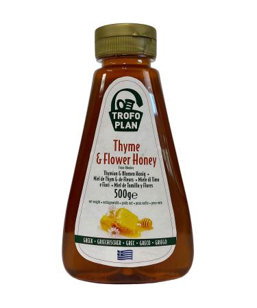 TrofoPlan Greek Honey of Thyme and Rhodes Flowers 500 g