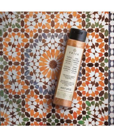 Prija Vitalizing Creamy Bath Foam with Ginseng - Invigorating Travel Size (3.38 fl oz) - Vegan & Dermatologically Tested - Eco-Friendly Packaging - Buy Online on GoSupps.com