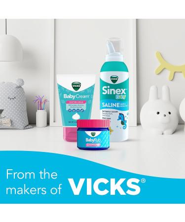 Buy VICKS Sinex Baby Saline Nasal Spray - Drug Free Gentle Mist for Stuffy Noses Soothes & Hydrates Safe for All Ages 5 OZ x 2 - Fast International Shipping - Buy Online on GoSupps.com