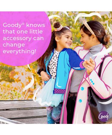 Goody Kids Ouchless Tiny Terry Ponytailers - Assorted Colors - 42 Count - Pain-Free Hair Accessories for Women, Girls, Babies, and Teens - Buy Online on GoSupps.com