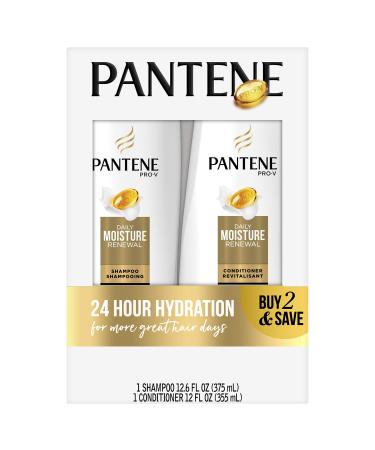 Pantene Daily Moisture Renewal Duo set  12.6 Oz Shampoo and 12 Oz Conditioner (1 Each)) - Buy Online on GoSupps.com