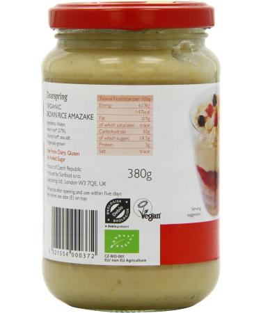  Clearspring Clearspring Amazake Organic Brown Rice 3-Pack 380g - Buy Online on GoSupps.com