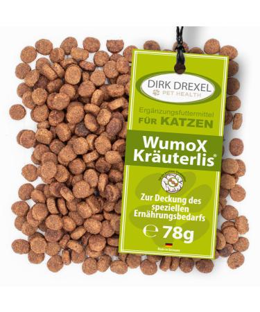 Dirk Drexel Wumox herbal for cats |Tasti with herbal extracts |Natural nutrition to strengthen the intestinal milieus |With real wormwood |natural alternative 3 monthly cure - Buy Online on GoSupps.com