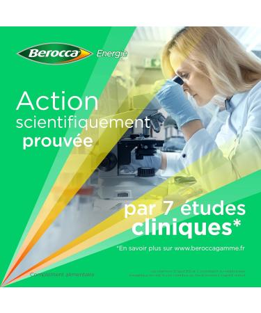 Berocca Cassis Energy - Multivitamins and Minerals - Vitamin C B3 B5 B1 B12 Magnesium and Zinc - Dietary Supplement - Helps Reduce Fatigue - 2 x 45 Effervescent Tablets - Buy Online on GoSupps.com