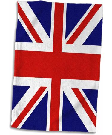 3D Rose Union Jack Old British Naval Flag TWL_62560_1 Towel  15 x 22 - Buy Online on GoSupps.com