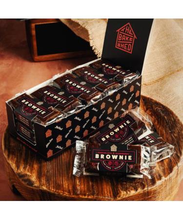 Chocolate & Raspberry Brownie 15x75g gluten-free and plant-based brownies.Individually Wrapped