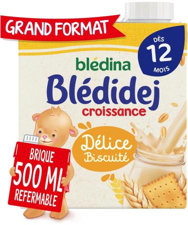 Bl dina Bl didej - C r ales b b Lact es Biscuit - D s 12 Mois - 6 briques de 500mL Divers 500mL - Buy Online on GoSupps.com