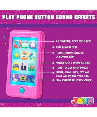 Joyin Rosa Playing Smartphone Key Fob & Credit Card Set - Kids' Cell Phone Toy for Toddlers | Perfect Birthday Gift for Ages 1-5 - Buy Online on GoSupps.com