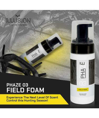 PhaZe 3 Field Foam - Ultimate Deer Hunter's Scent Elimination & Control - Buy Online on GoSupps.com