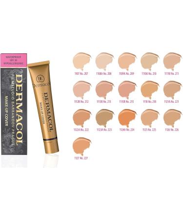 Dermacol Make Up Cover - Base de Maquillaje Dermacol - 225 - Buy Online on GoSupps.com