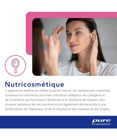 Pure Encapsulations - Hyaluronic Acid - Highly Absorbable Nutricosmetics - Helps Maintain Skin Firmness & Elasticity - 60 Vegan Capsules - Buy Online on GoSupps.com